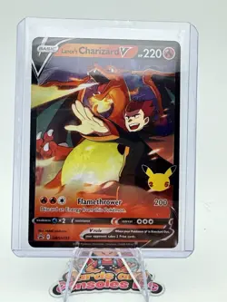 Lances Charizard V SWSH133 NM Promo Rare Normal Sized Pokemon Card - Image 1