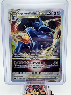 Origin Forme Dialga VSTAR SWSH256 SWSH: Sword & Shield Promo Cards Holo - Image 1