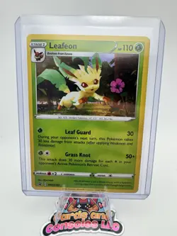 Leafeon HOLO SWSH191 - Sword & Shield Black Star Promo Pokemon Card - NM - Image 1