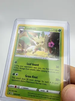 Leafeon HOLO SWSH191 - Sword & Shield Black Star Promo Pokemon Card - NM - Image 2