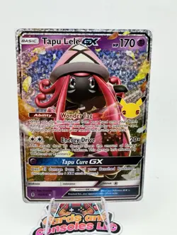 Tapu Lele GX 60/145 Celebrations Classic Collection Holo Pokemon Card TCG LP+ - Image 1