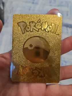 Palkia Vstar Rainbow Gold Foil Fan Art Vinyl Textured Collector Pokemon Card - Image 2