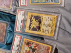 8 Graded PSA/Cgc Pokemon Cards All Rare, All Vintage - Image 4