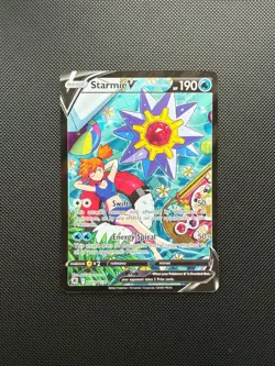 Starmie V TG13/TG30 NM Astral Radiance Trainer Gallery Holo Pokemon Card TCG - Image 1