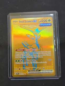 Pokemon Card - Prismatic Evolutions EN - 176/131 - Iron Leaves ex - Hyper Rare - Image 1