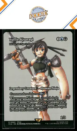 Magic_the_gathering FINAL FANTASY: Through Ages Yuffie Kisaragi #60 Rare Rare - Image 1