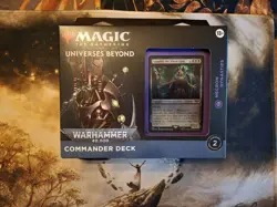 MTG Warhammer 40000 40k Necron Dynasties Commander EDH Deck New & Sealed - Image 1