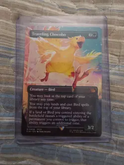 Traveling Chocobo (Borderless) Final Fantasy Regular - Image 1