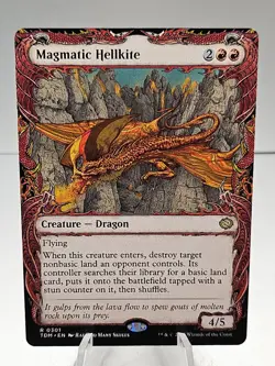 MTG - Magmatic Hellkite (Showcase) Tarkir: Dragonstorm Regular - NM - Image 1