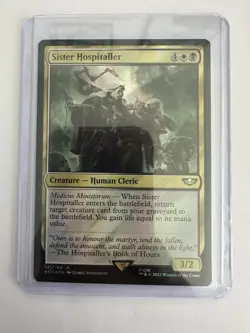 Sister Hospitaller (Surge Foil) Universes Beyond: Warhammer 40k MTG - Image 3