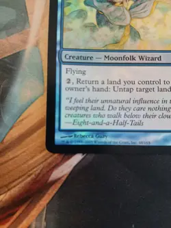 Magic The Gathering Oboro Breezecaller FOIL Saviors of Kamigawa MP (1) - Image 3
