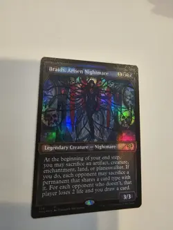 Braids, Arisen Nightmare (Textured Foil) Dominaria United Foil - Image 2