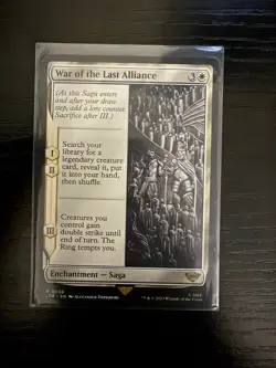 War of the Last Alliance.The Lord of the Rings: 0036. Regular Rare. NM - Image 1