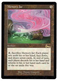 1x Memory Jar - Urza's Legacy - MTG Single - Image 1