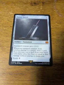 Buster Sword Final Fantasy DamagedU - Image 1