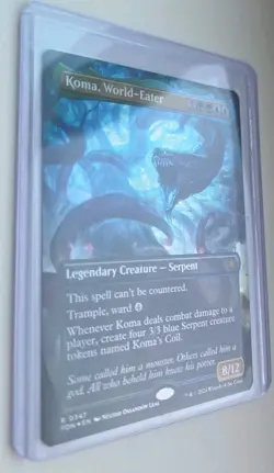Koma, World-Eater (Borderless) Foundations Foil - Image 1