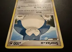 Pokemon Diamond And Pearl Snorlax 37/130 (regular rare) - Near Mint TCG DPBP# - Image 3