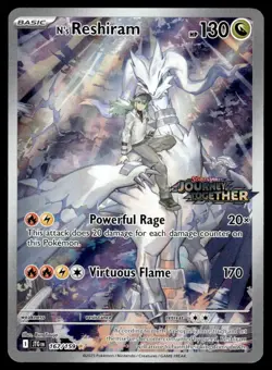 Pokemon TCG SV: Scarlet & Violet Promo Cards #167/159 N's Reshiram NM - Image 1