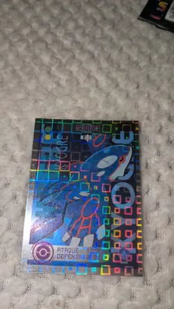 CARD POKEMON EJ VOL. VI #17 KYOGRE 2020 Hoenn PERU South America TCG FOIL - Image 3