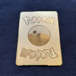 😱 Pokemon Rowlet MUNCH Scream Promo Gold Metal Card Collectible Gift/Display😱 - Image 2