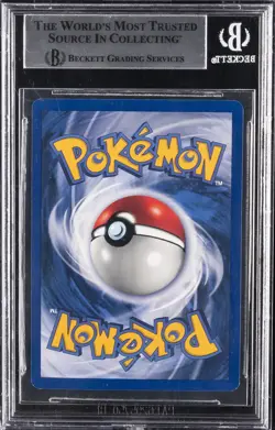 1999 POKEMON BASE SET SHADOWLESS #4 CHARIZARD HOLO RARE BGS 8.5 - Image 2