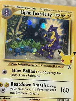 Pokemon TCG ~ Light Toxtricity Black Star Promo [SWSH137] NM - Image 2