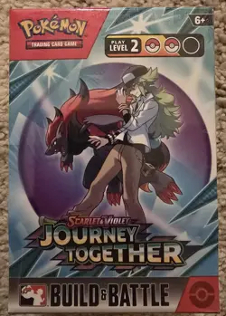 Factory Sealed SV09 Journey Together Build and Battle Box Pokemon 2025 - Image 1