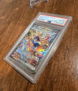 Pokemon Greninja ex Twilight Masquerade Special Illustration Rare #214 PSA 10 - Image 3