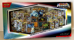 Pokemon Prismatic Evolutions Lucario ex & Tyranitar ex Box Bundle Scarlet Violet - Image 1