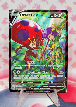 Orbeetle V TG12/TG30 Lost Origin Trainer Gallery Ultra Rare Pokemon TCG NM - Image 1