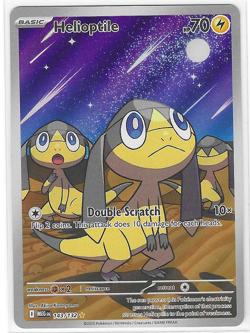Helioptile 143/132 Illustration Rare Mega Evolution Pokemon TCG - Image 1