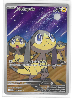 Helioptile 143/132 Illustration Rare Mega Evolution Pokemon TCG - Image 1