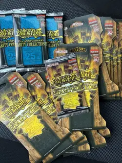 Yu-Gi-Oh! Yu-Gi-Oh Quarter Century Stampede 1st Edition Blister Packs x13 & MORE - Image 1
