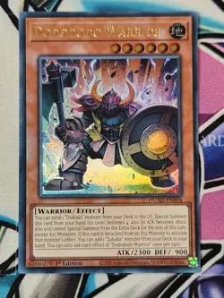 DUAD-EN004 Dodododo Warrior Ultra Rare 1st Ed YuGiOh - Image 1