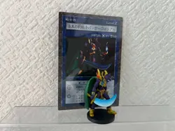 Yu-Gi-Oh Dungeon Dice Monsters Panther Warrior Figure with Card B6-15 Japan F/S - Image 2