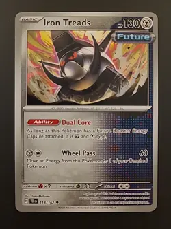Iron Treads 118/162 | Temporal Forces | Pokemon Card - Image 1