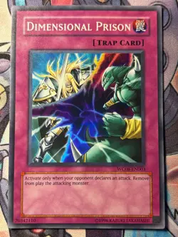 Dimensional Prison WC08-EN003 SUPER RARE YuGiOh Card - Image 1