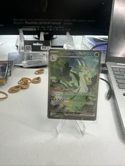 Pokemon TCG Serperior EX Sir 164/086 Black Bolt English Card Near Mint Condition - Image 3