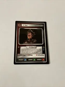 Star Trek CCG Personnel Kazon Tanar Black Boarder Card - Image 1