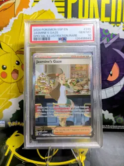 2024 Pokemon SSP Jasmine's Gaze Trainer Card PSA 10 Gem Mint - Image 1