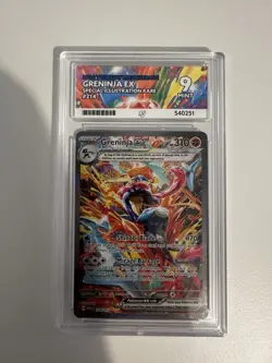 Pokemon TCG Greninja EX Scarlet & Violet Twilight Masquerade Card 214/167 Ace 9 - Image 1