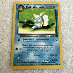 Dark Wartortle - 46/82 - Team Rocket - Pokemon TCG Card - Vintage - Near Mint - Image 1