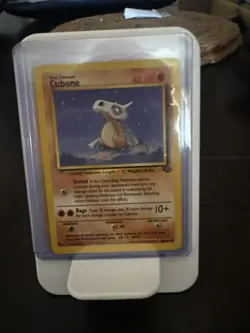 Pokemon TCG Cubone 1st Edition Jungle Card 50/64 Light Play Condition - Image 1