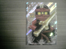 LEGO NINJAGO TCG SERIE 1 Ultra Karte ULTRA KAI 6 Trading Card Game TOP - Image 1