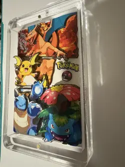 Pokemon Acrylic 3D paper display art card Charizard Venusaur Blastoise - Image 2