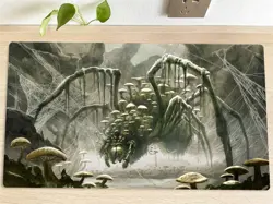 MTG Sporecap Spider Table Playmat TCG CCG Pad Trading Card Game Mat Mousepad - Image 1