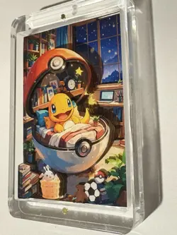 Pokemon Acrylic 3D paper display art card Charmander Non Tcg - Image 2