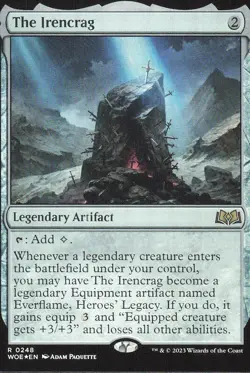 The Irencrag 2023 MTG #248 Expansion/Rare Wilds of Eldraine - Image 1