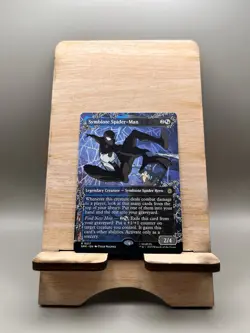 Symbiote Spider-Man (Borderless) Regular #217 MTG: Marvel's Spider-Man - Image 1