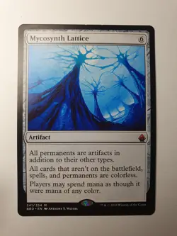 MTG - Mycosynth Lattice - Battlebond BBD #241 Mythic - LP to N/M - Image 1